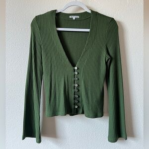 Reformation gellar knit top size m